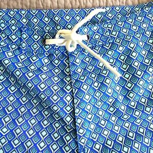 Bonobos Riviera Swim Trunks Umbrella Print 6.5 inch Inseam Mens 38